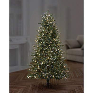 Christmas Tree Fairy Lights Multifunction White Warm White Outdoor 1000 Led 25m Treebrights