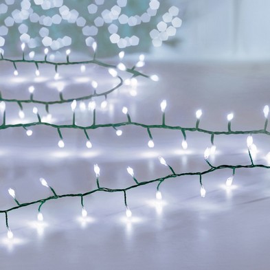 Christmas Tree Fairy Lights Multifunction White Outdoor 1000 Led 20m Treebrights