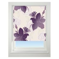 See more information about the Universal 60cm Purple lily Blackout Roller Blind