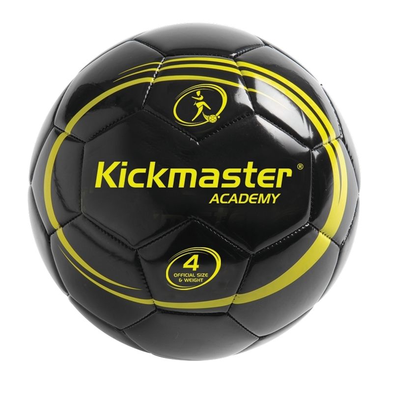 Kickmaster Academy Size 4 Training Ball Black