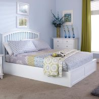 See more information about the Madrid Double Bed White 5 x 7ft