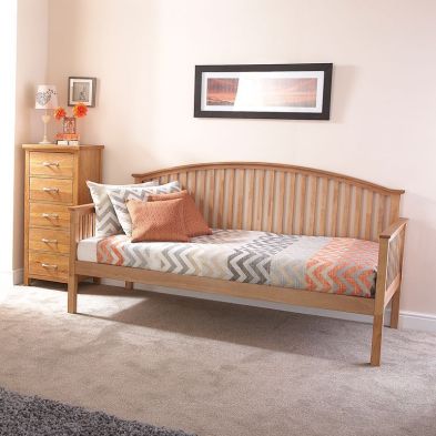 Madrid Single Bed Natural 3 X 7ft
