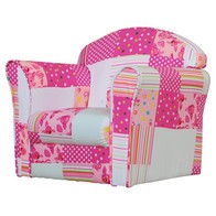 See more information about the Patchwork Armchair Wood Pink by Kidsaw