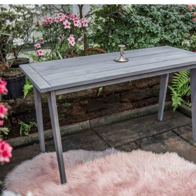 Product photograph of V-fro Table - Grey By Ekju from QD stores