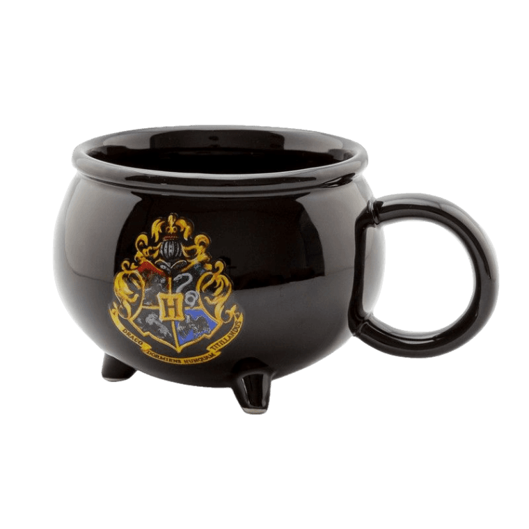 Harry Potter Cauldron Mug Hogwarts Crest