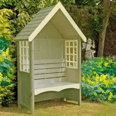Product photograph of Shire Mimosa Garden Arbour 4 X 2 from QD stores