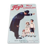 See more information about the Vintage Fry's Milk Chocolate Sign Metal Wall Mounted - 42cm