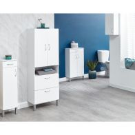 See more information about the Moritz White 2 Door 2 Drawer Bathroom Cabinet