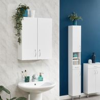 See more information about the Moritz White 2 Door Bathroom Cabinet
