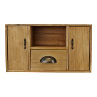 See more information about the Wood Organiser 1 Drawers 3 Compartments 41cm - Natural
