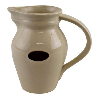 Product photograph of Country Cottage Jug Ceramic Cream - 12 5cm from QD stores