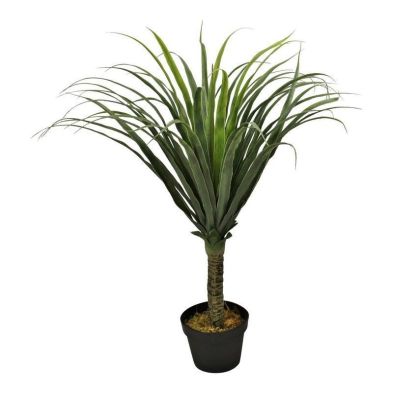 Product photograph of Yucca Artificial Plant Green - 90cm from QD stores