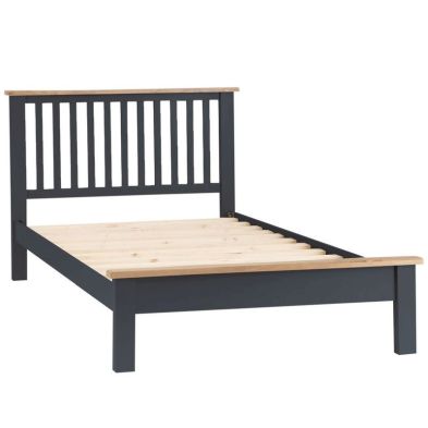 Product photograph of Aurora Midnight Double Bed Pine 5 X 7ft from QD stores