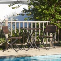 See more information about the Nevada Garden Bistro Set by Royalcraft - 2 Seats Cushions