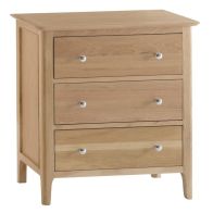 See more information about the Bayview Oak Chest Of 3 Drawers