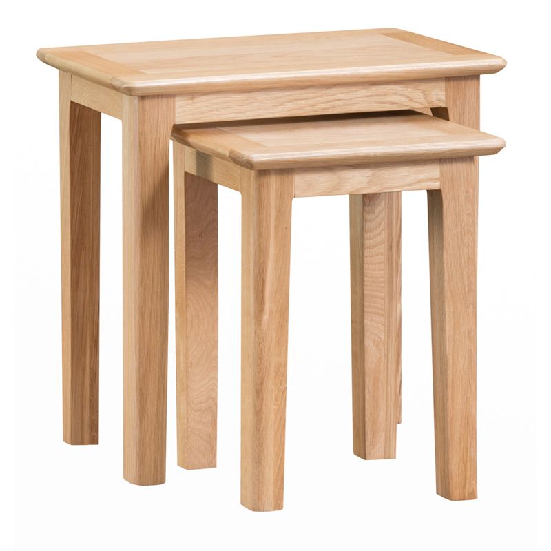 Bayview Duo Nest of Tables Oak