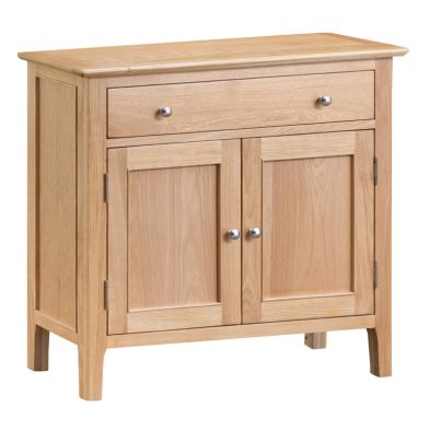 Product photograph of Bayview Sideboard Oak 2 Door from QD stores