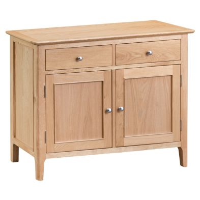 Product photograph of Bayview Sideboard Oak 2 Door 2 Drawer from QD stores