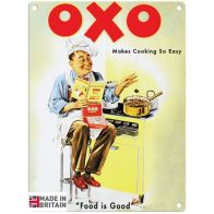 See more information about the Vintage Oxo Sign Metal Wall Mounted - 45cm