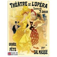 See more information about the Vintage Theatre De L'Opera Sign Metal Wall Mounted - 45cm