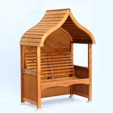 Product photograph of Afk Premium Orchard Arbour Beech Stain 2 Seat from QD stores