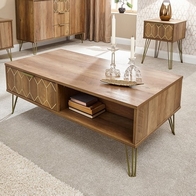 See more information about the Orleans 2 Drawer Coffee Table Mango
