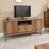 See more information about the Orleans TV Unit Natural 1 Shelf 1 Drawer 2 Doors