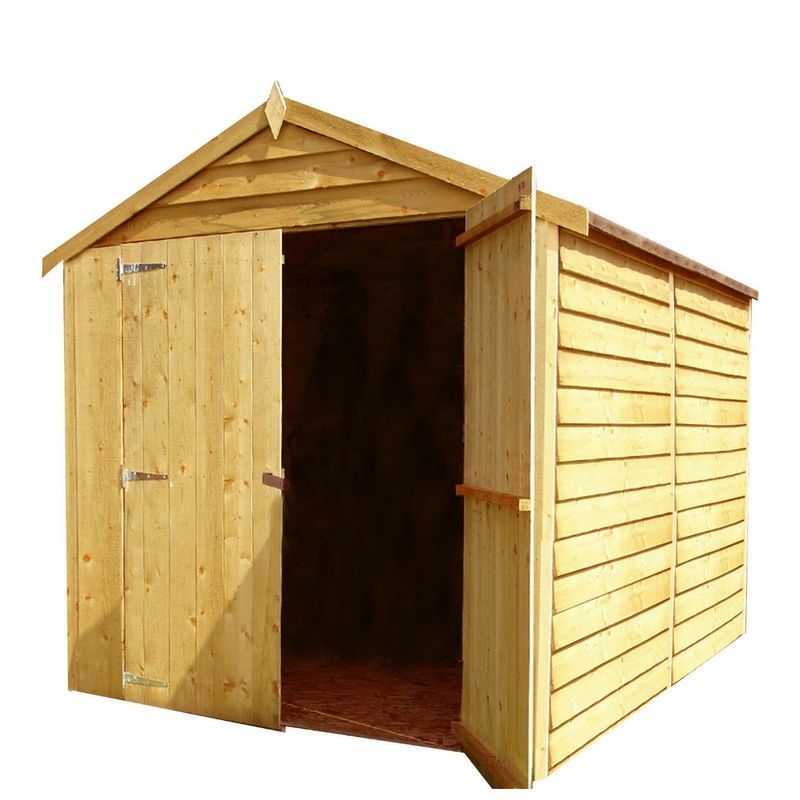 Shire Overlap Garden Shed 8' x 6'