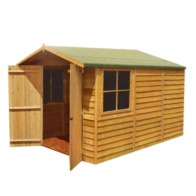 Product photograph of Shire Ashworth 7 X 10 11 Apex Shed - Premium Dip Treated Overlap from QD stores