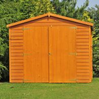 See more information about the Shire Ashworth 9' 10" x 9' 10" Apex Shed - Premium Dip Treated Overlap