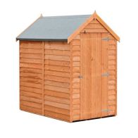 See more information about the Shire Overlap Value Apex Single Door Shed 6' X 4'