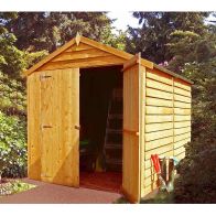 See more information about the Shire Cromer 6' 5" x 8' 1" Apex Shed - Premium Pressure Treated Overlap