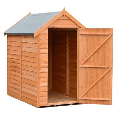Shire Wiltshire 4 4 X 6 Apex Shed Premium Dip Treated Overlap