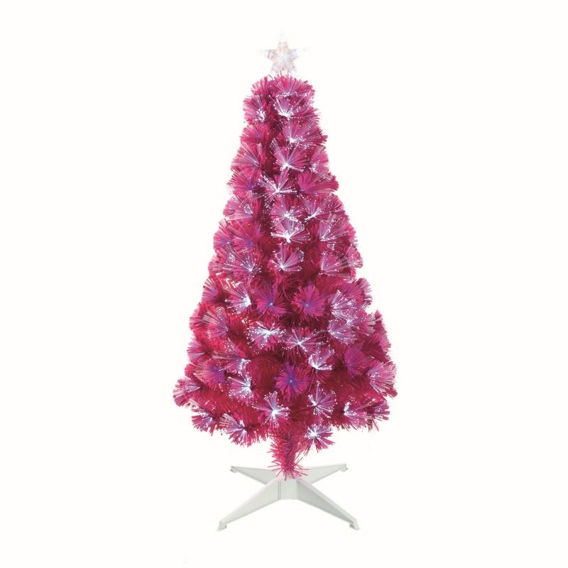 White Colour Changing LED 80 Tips Christmas Tree 90cm 2 Foot 11 Inches