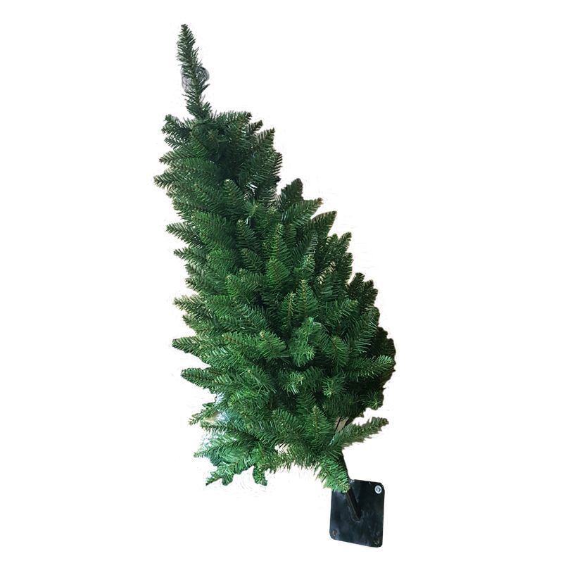 120cm (3 Foot 11 Inch) Green Wall Bracket 285 Tips Christmas Tree