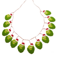 See more information about the Sid The Sprout Bunting Christmas Decoration Green - 260cm
