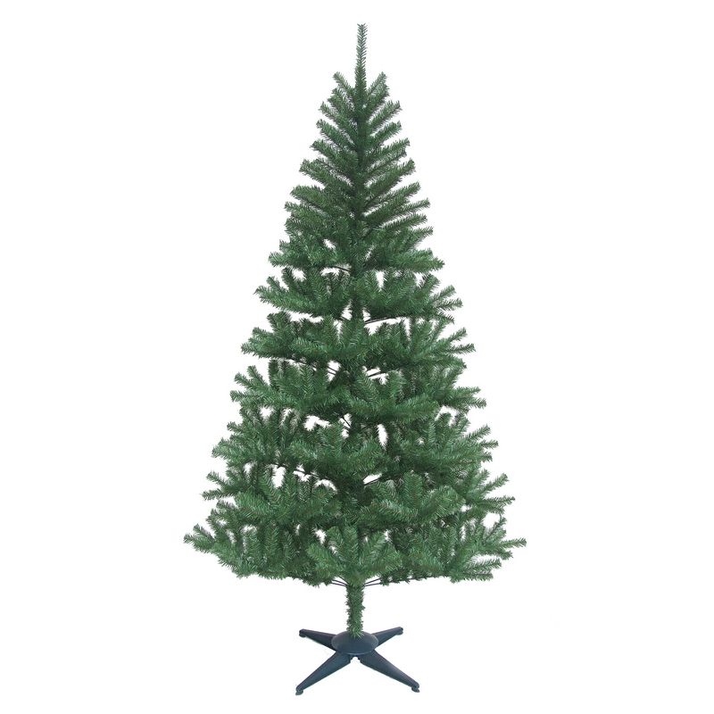 210cm (7 Foot) Green Canadian Pine 723 Tips Christmas Tree