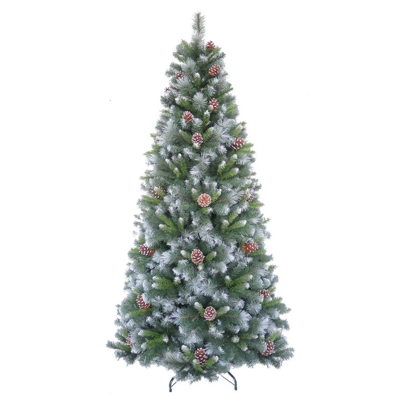 210cm (7 Foot) Green Glacier Pine 956 Tips Christmas Tree