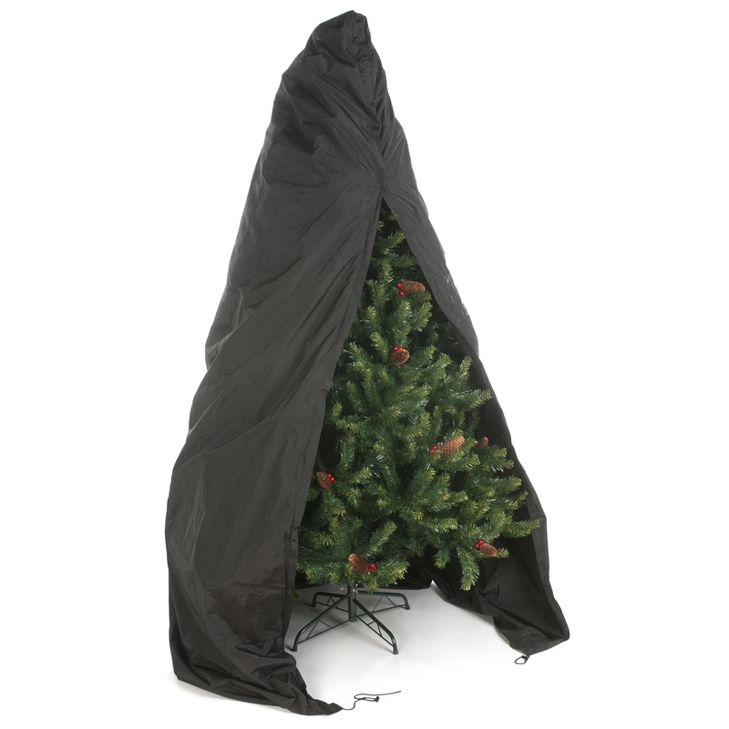 8ft Christmas Tree Cover Polyester Black
