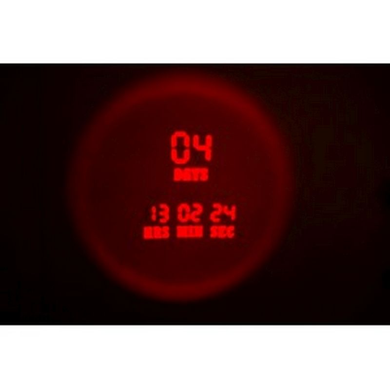 Projector Countdown Clock Christmas Lights Animated Red Outdoor 