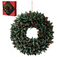 See more information about the Wreath Christmas Decoration Green - 36cm 