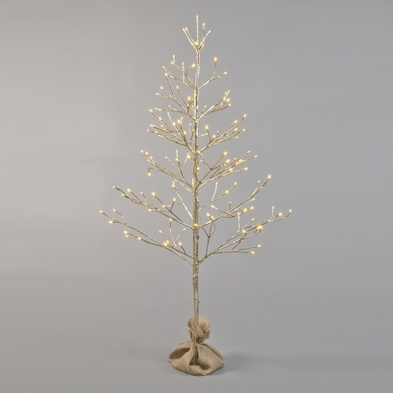 4ft Christmas Tree Light Feature With Led Lights Warm White