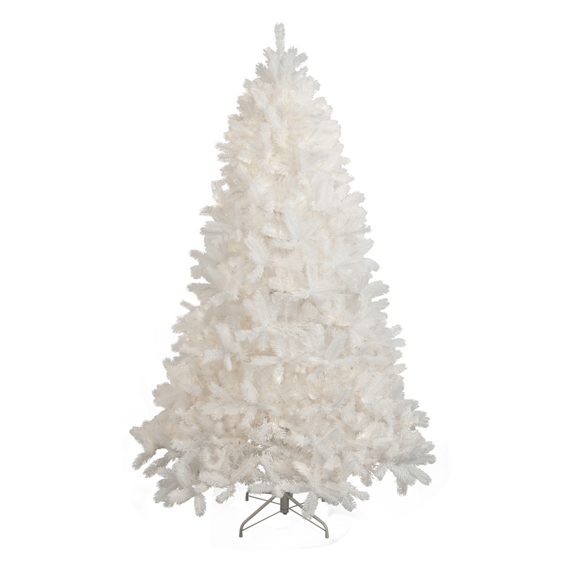 210cm (7 Foot) White Mayberry Spruce 1539 Tips Christmas Tree