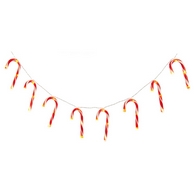 See more information about the String Candy Cane Christmas Light Red & White Outdoor 40 LED
