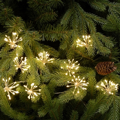 Starburst Fairy Christmas Lights Animated Warm White Outdoor 400 Led 57m