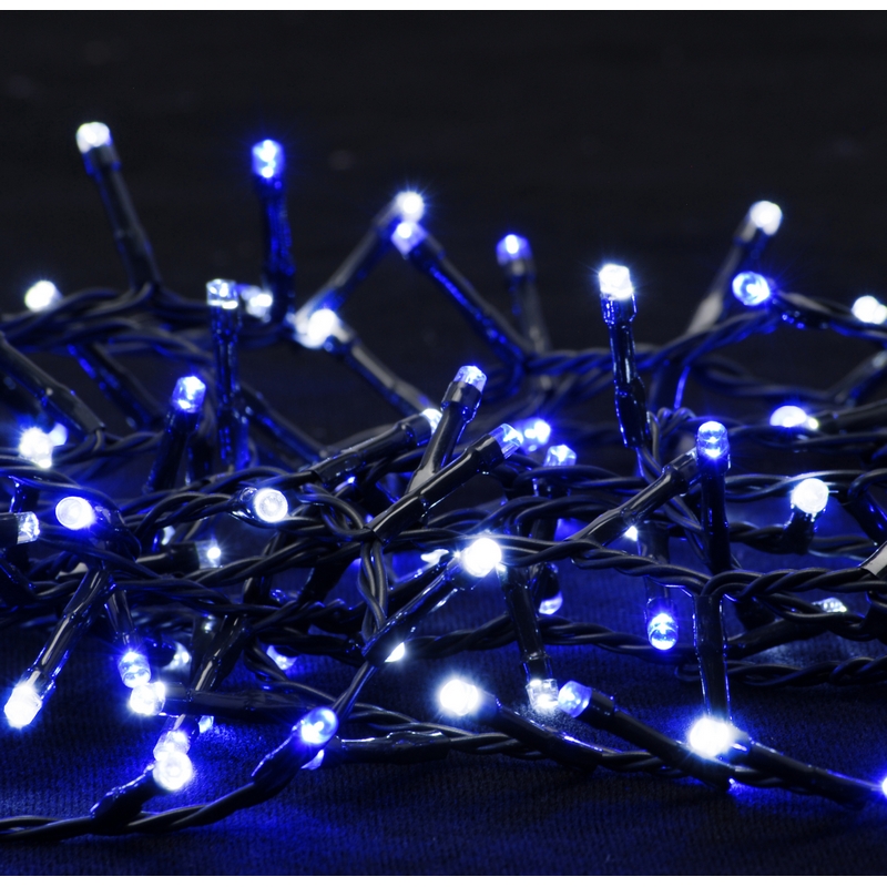 String Fairy Christmas Lights Blue Outdoor 1000 LED - 25.97m Arctic 