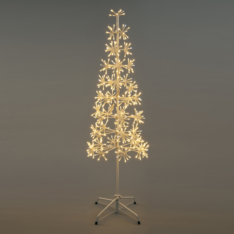 700 LED Warm White Light Up Tree 150cm