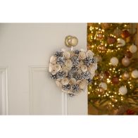 See more information about the Roses Hanging Decoration Gold 25cm