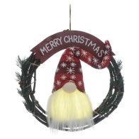 See more information about the Gonk Merry Christmas Indoor Illuminated Hanging Decoration 33cm
