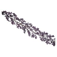 See more information about the Berries Garland Christmas Decoration Purple - 130cm 